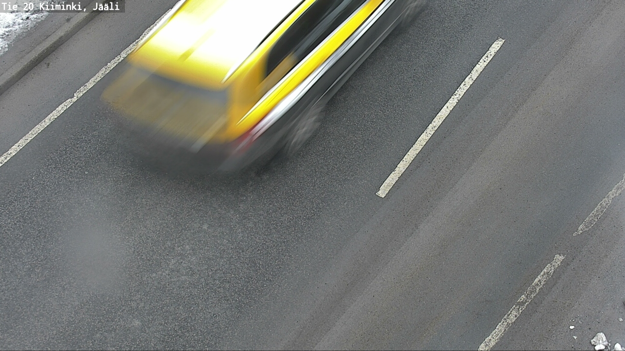 Weather Camera Image Väg 20 Uleåborg Kiiminki, Jääli, Oulu, Pohjois-Pohjanmaa