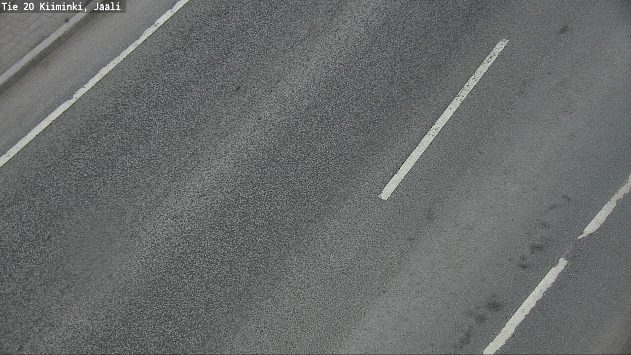 Weather Camera Image Väg 20 Uleåborg Kiiminki, Jääli, Oulu, Pohjois-Pohjanmaa