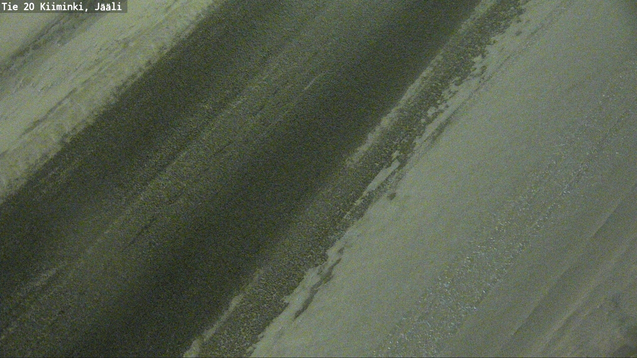 Weather Camera Image Väg 20 Uleåborg Kiiminki, Jääli, Oulu, Pohjois-Pohjanmaa
