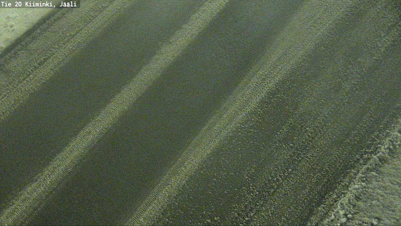 Weather Camera Image Road 20 Oulu Kiiminki, Jääli, Oulu, Pohjois-Pohjanmaa