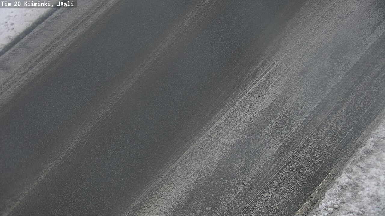 Weather Camera Image Road 20 Oulu Kiiminki, Jääli, Oulu, Pohjois-Pohjanmaa