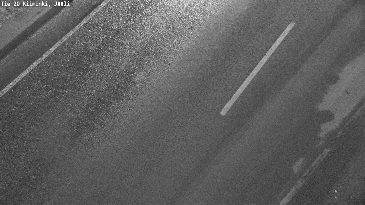 Weather Camera Image Road 20 Oulu Kiiminki, Jääli, Oulu, Pohjois-Pohjanmaa