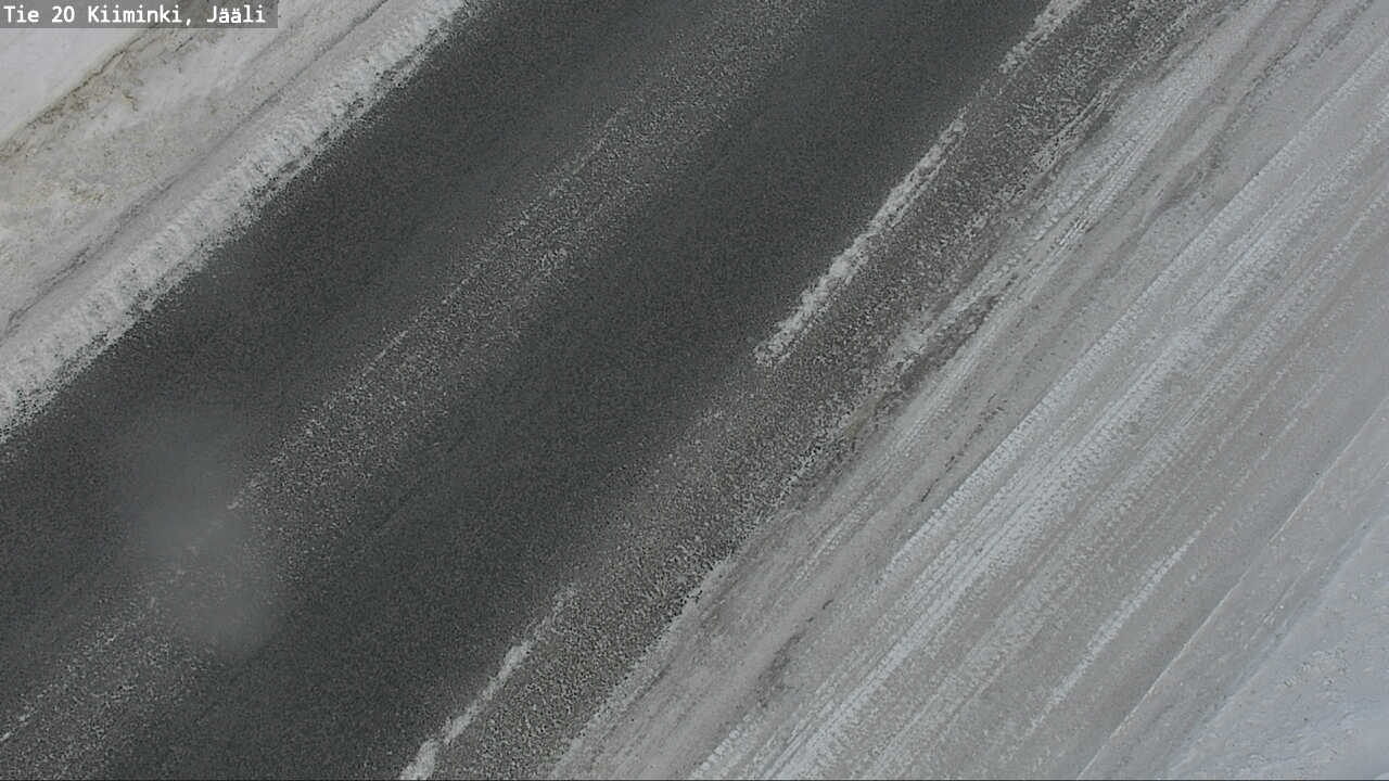 Weather Camera Image Väg 20 Uleåborg Kiiminki, Jääli, Oulu, Pohjois-Pohjanmaa