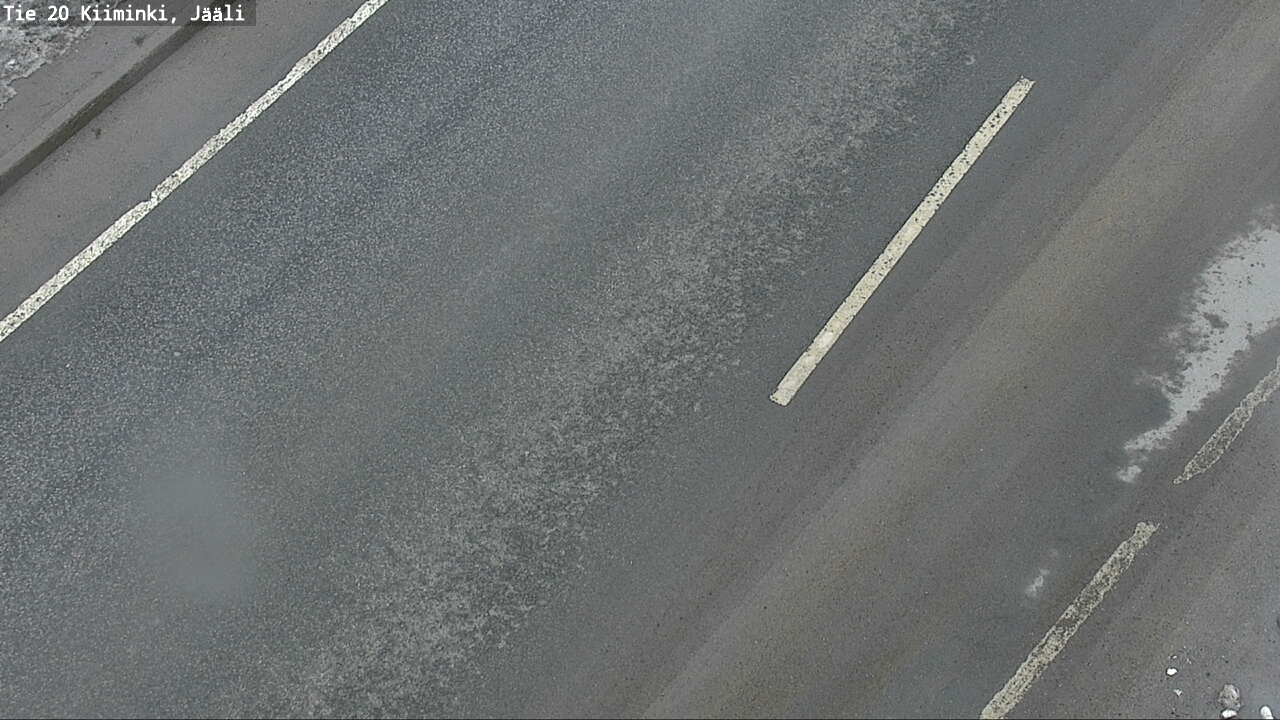 Weather Camera Image Road 20 Oulu Kiiminki, Jääli, Oulu, Pohjois-Pohjanmaa