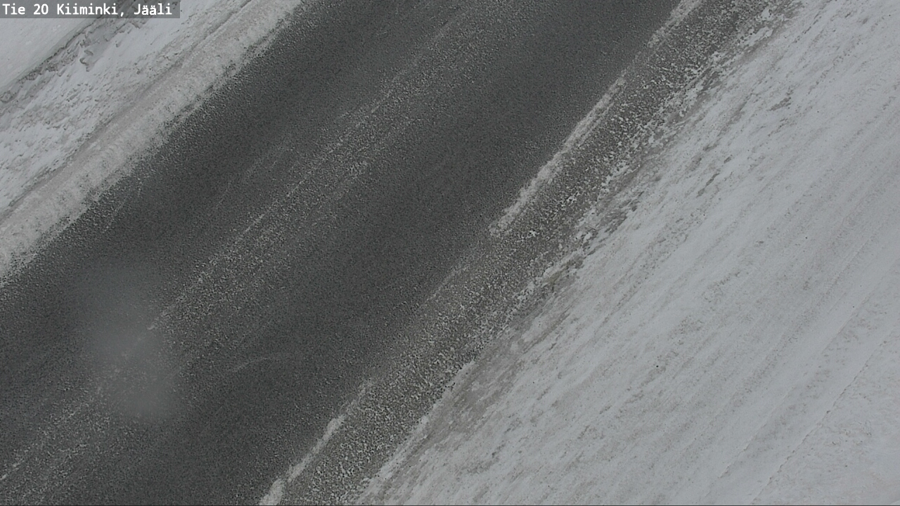 Weather Camera Image Road 20 Oulu Kiiminki, Jääli, Oulu, Pohjois-Pohjanmaa