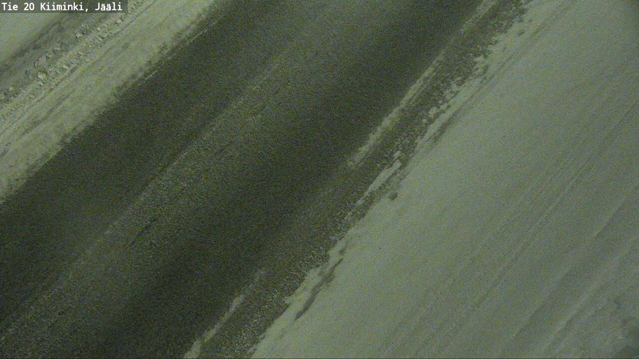Weather Camera Image Road 20 Oulu Kiiminki, Jääli, Oulu, Pohjois-Pohjanmaa