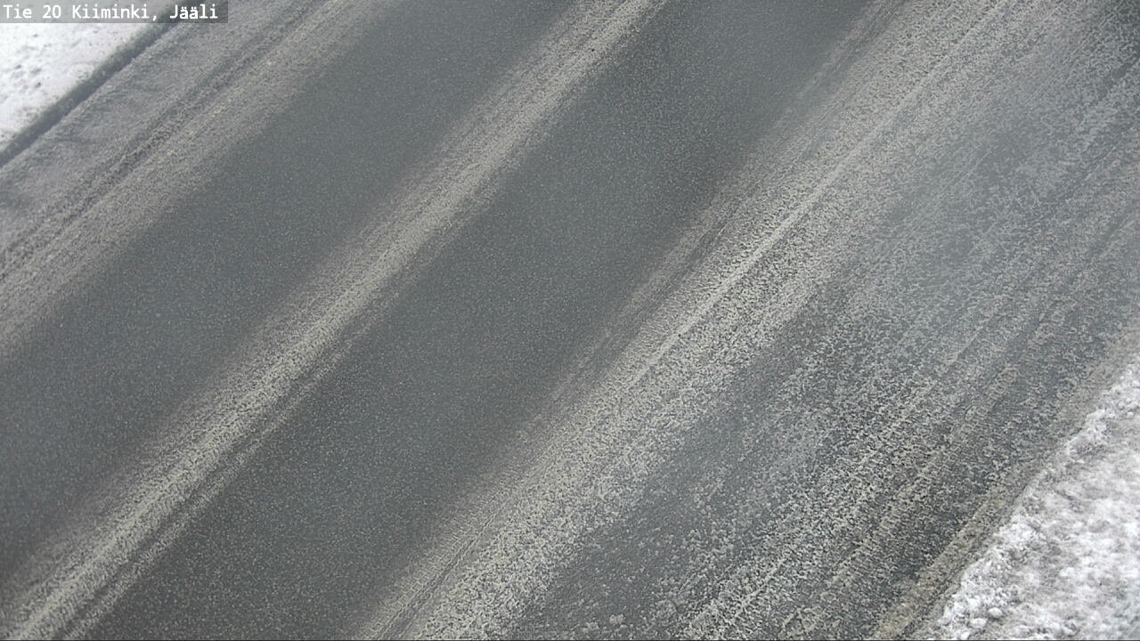 Weather Camera Image Road 20 Oulu Kiiminki, Jääli, Oulu, Pohjois-Pohjanmaa