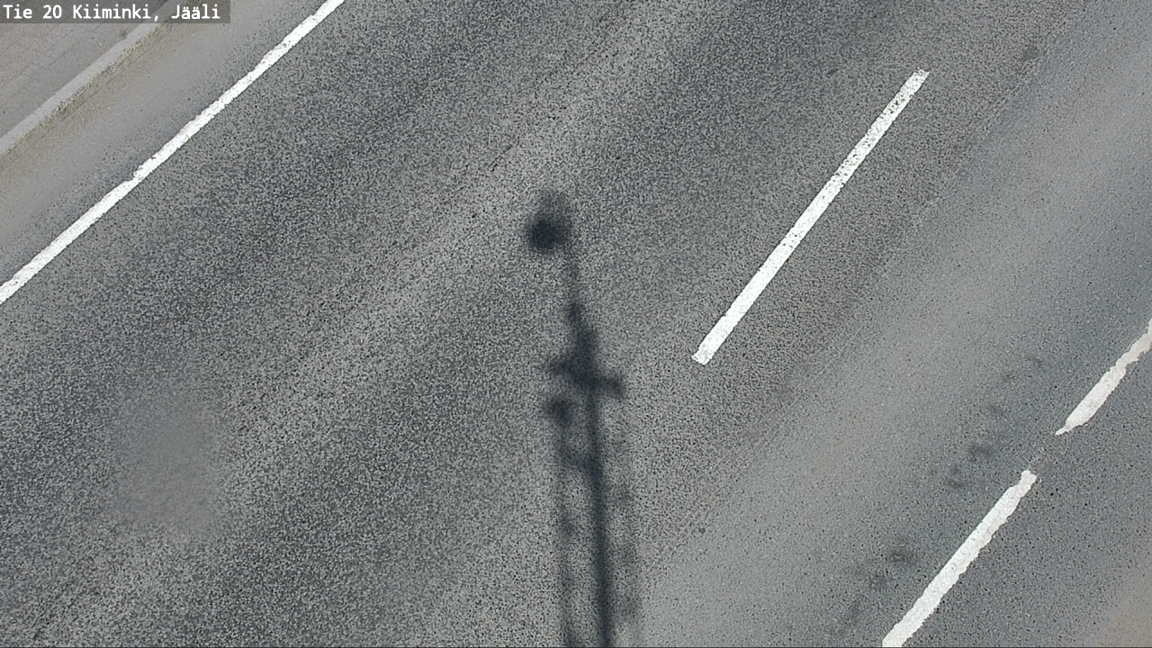Weather Camera Image Road 20 Oulu Kiiminki, Jääli, Oulu, Pohjois-Pohjanmaa