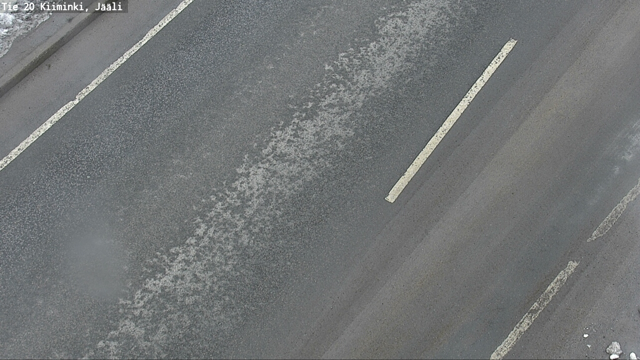 Weather Camera Image Väg 20 Uleåborg Kiiminki, Jääli, Oulu, Pohjois-Pohjanmaa