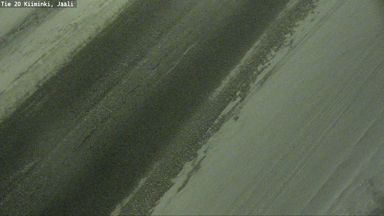 Weather Camera Image Road 20 Oulu Kiiminki, Jääli, Oulu, Pohjois-Pohjanmaa
