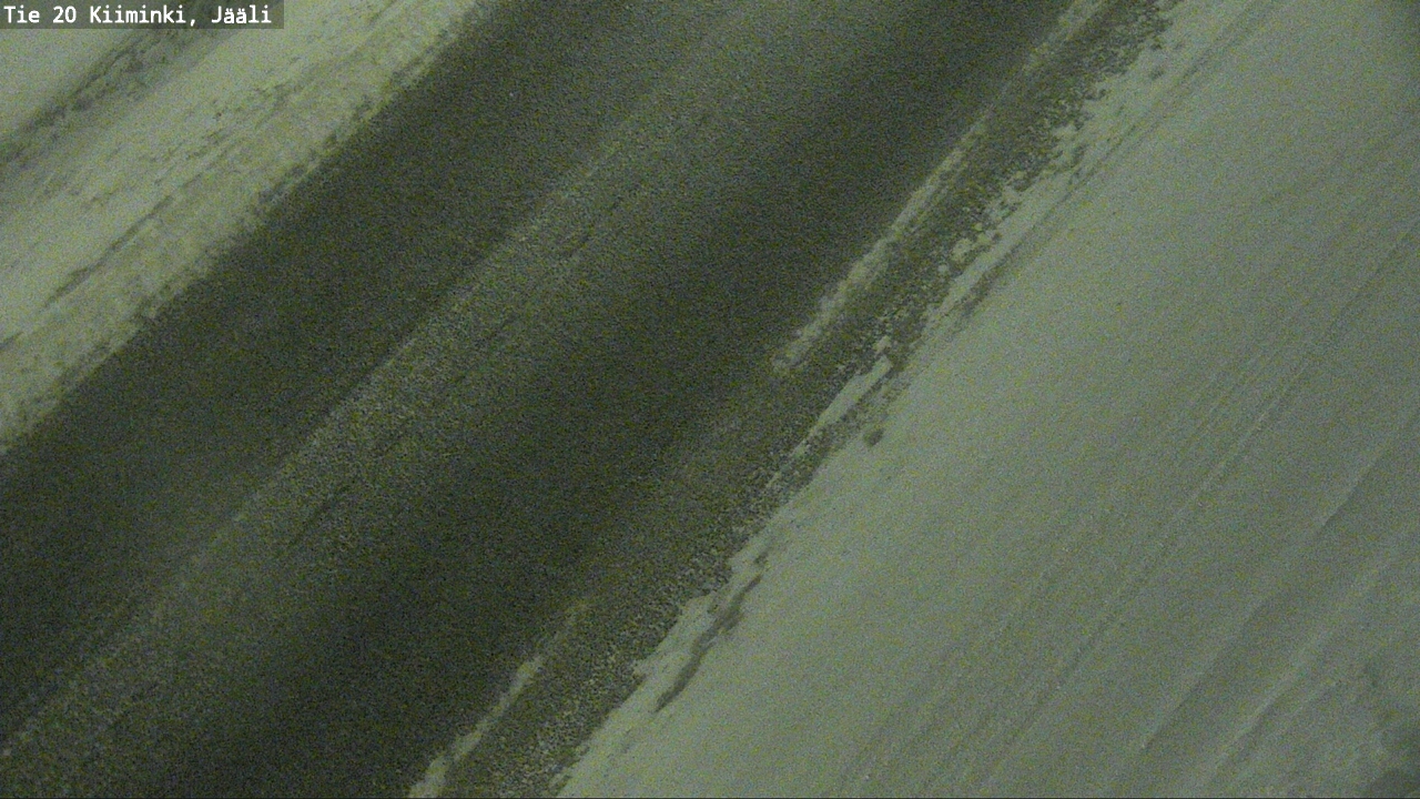 Weather Camera Image Road 20 Oulu Kiiminki, Jääli, Oulu, Pohjois-Pohjanmaa