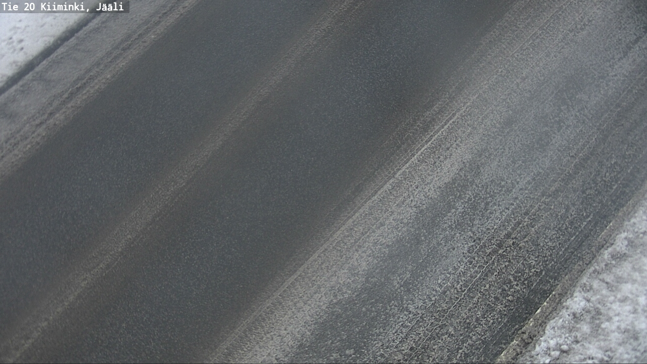 Weather Camera Image Road 20 Oulu Kiiminki, Jääli, Oulu, Pohjois-Pohjanmaa