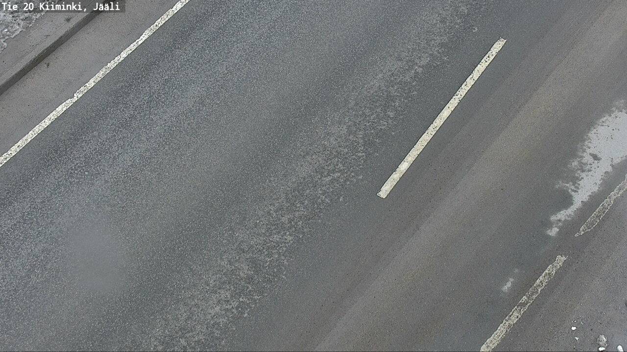 Weather Camera Image Road 20 Oulu Kiiminki, Jääli, Oulu, Pohjois-Pohjanmaa