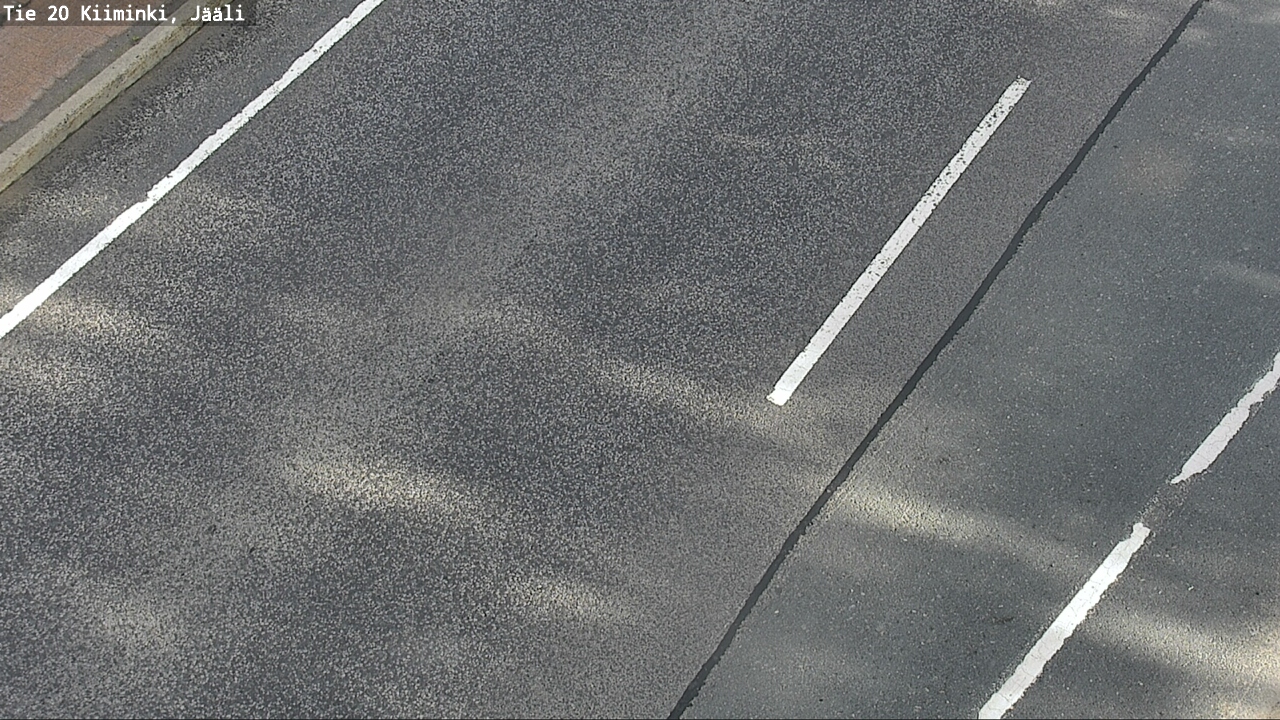 Weather Camera Image Väg 20 Uleåborg Kiiminki, Jääli, Oulu, Pohjois-Pohjanmaa