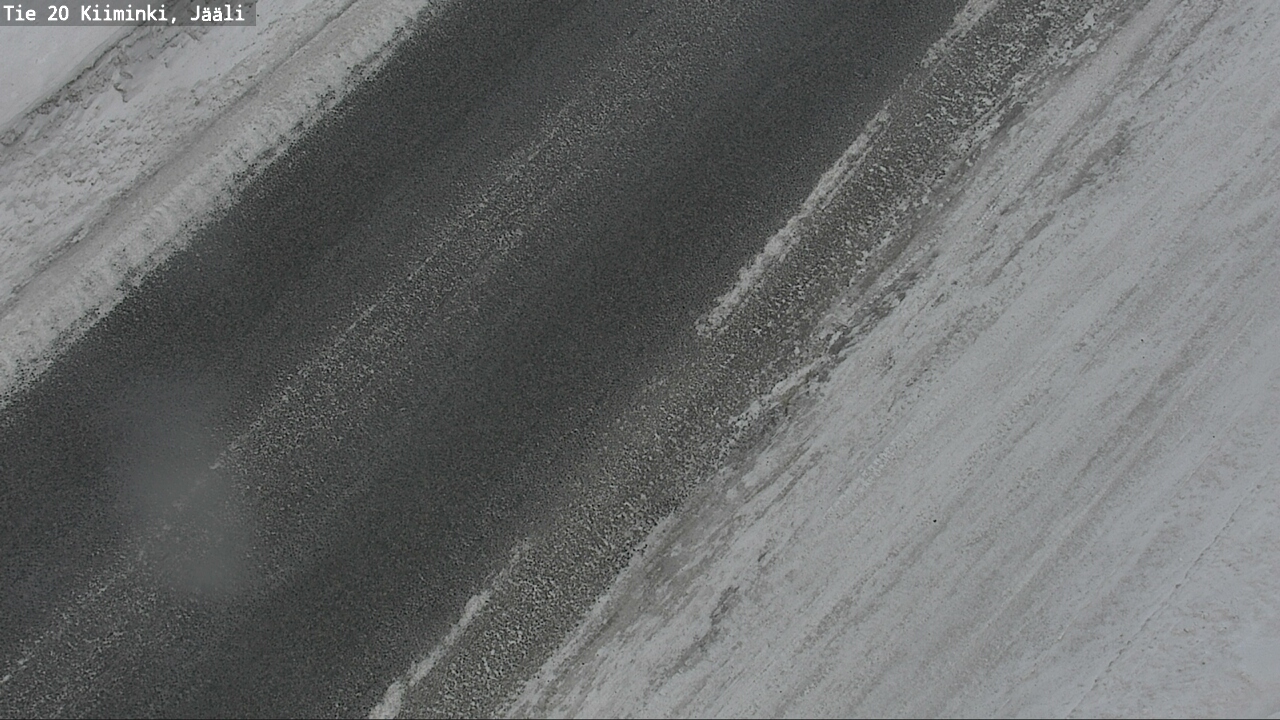 Weather Camera Image Väg 20 Uleåborg Kiiminki, Jääli, Oulu, Pohjois-Pohjanmaa