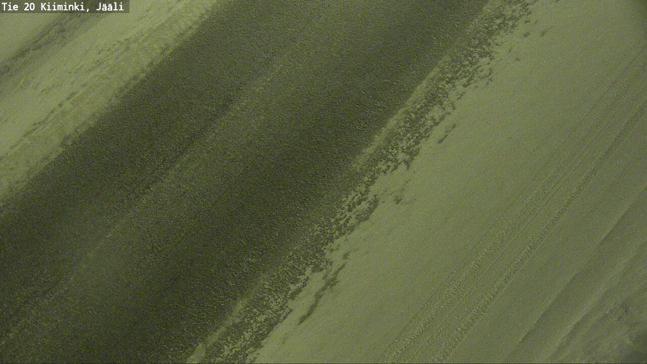 Weather Camera Image Road 20 Oulu Kiiminki, Jääli, Oulu, Pohjois-Pohjanmaa