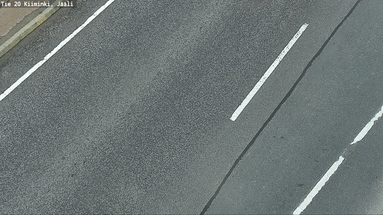 Weather Camera Image Road 20 Oulu Kiiminki, Jääli, Oulu, Pohjois-Pohjanmaa