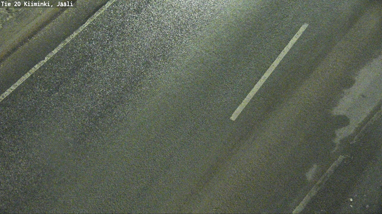 Weather Camera Image Road 20 Oulu Kiiminki, Jääli, Oulu, Pohjois-Pohjanmaa