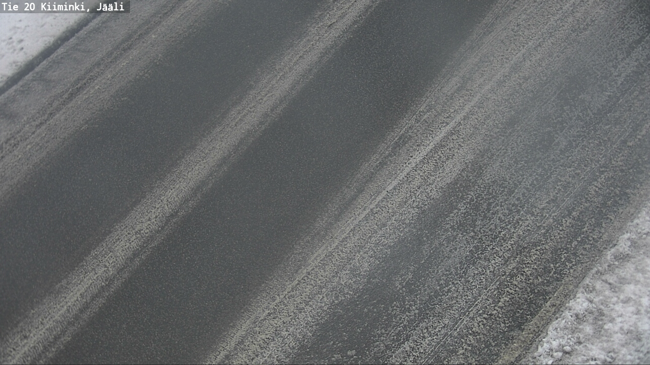 Weather Camera Image Road 20 Oulu Kiiminki, Jääli, Oulu, Pohjois-Pohjanmaa