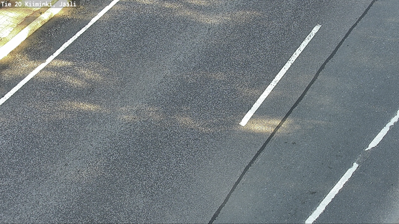 Weather Camera Image Väg 20 Uleåborg Kiiminki, Jääli, Oulu, Pohjois-Pohjanmaa