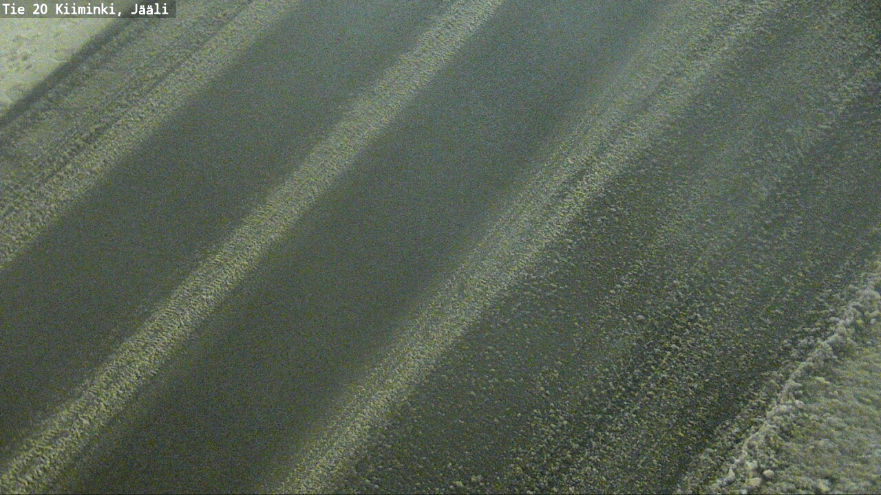 Weather Camera Image Road 20 Oulu Kiiminki, Jääli, Oulu, Pohjois-Pohjanmaa