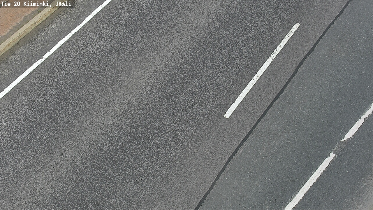 Weather Camera Image Väg 20 Uleåborg Kiiminki, Jääli, Oulu, Pohjois-Pohjanmaa