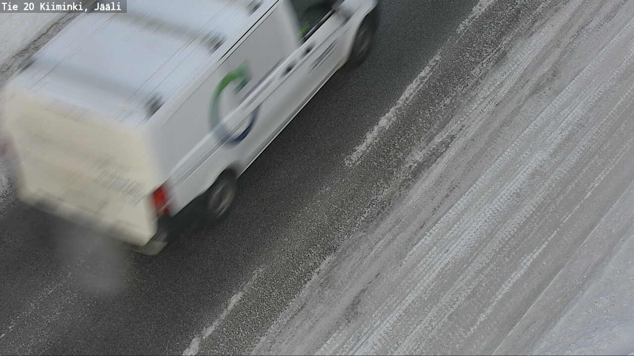 Weather Camera Image Väg 20 Uleåborg Kiiminki, Jääli, Oulu, Pohjois-Pohjanmaa