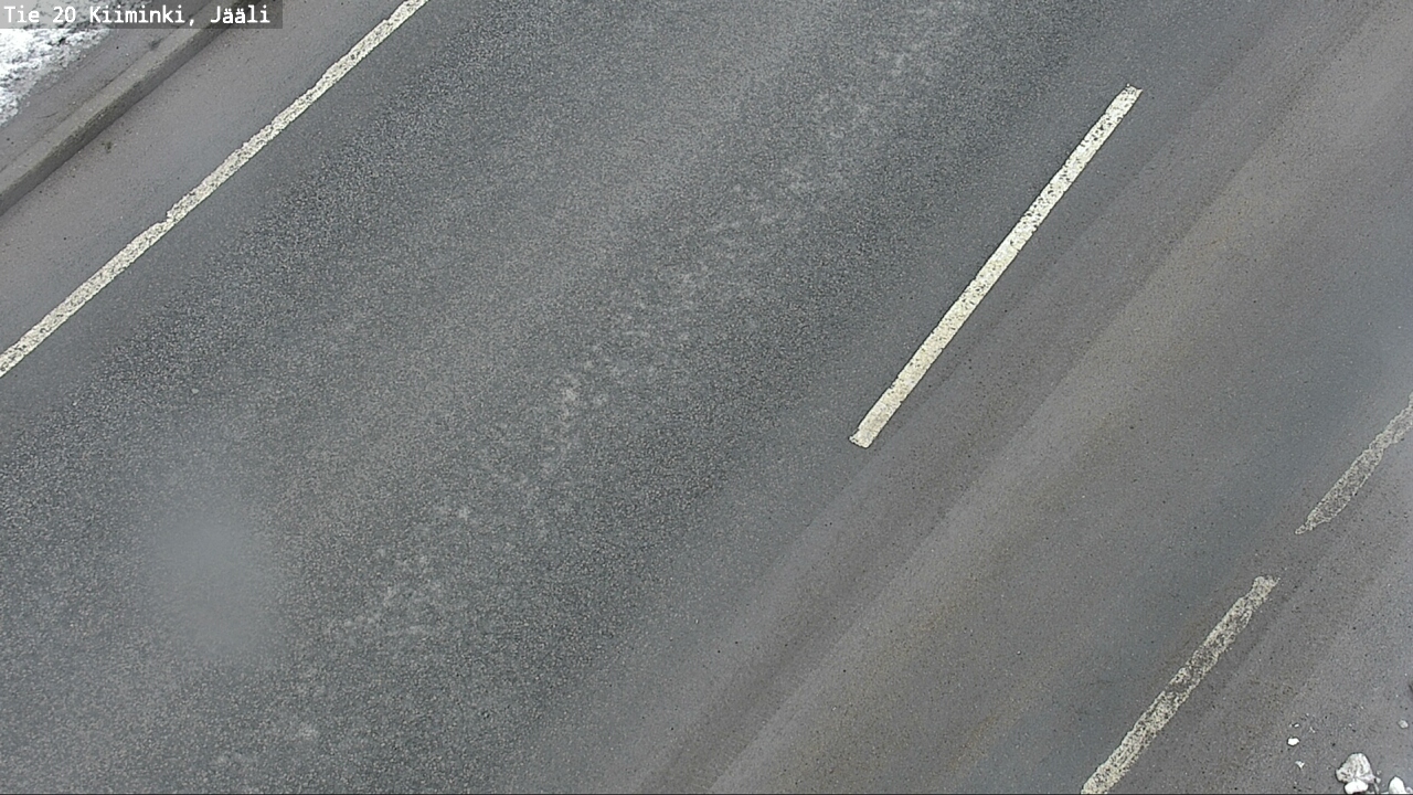 Weather Camera Image Väg 20 Uleåborg Kiiminki, Jääli, Oulu, Pohjois-Pohjanmaa
