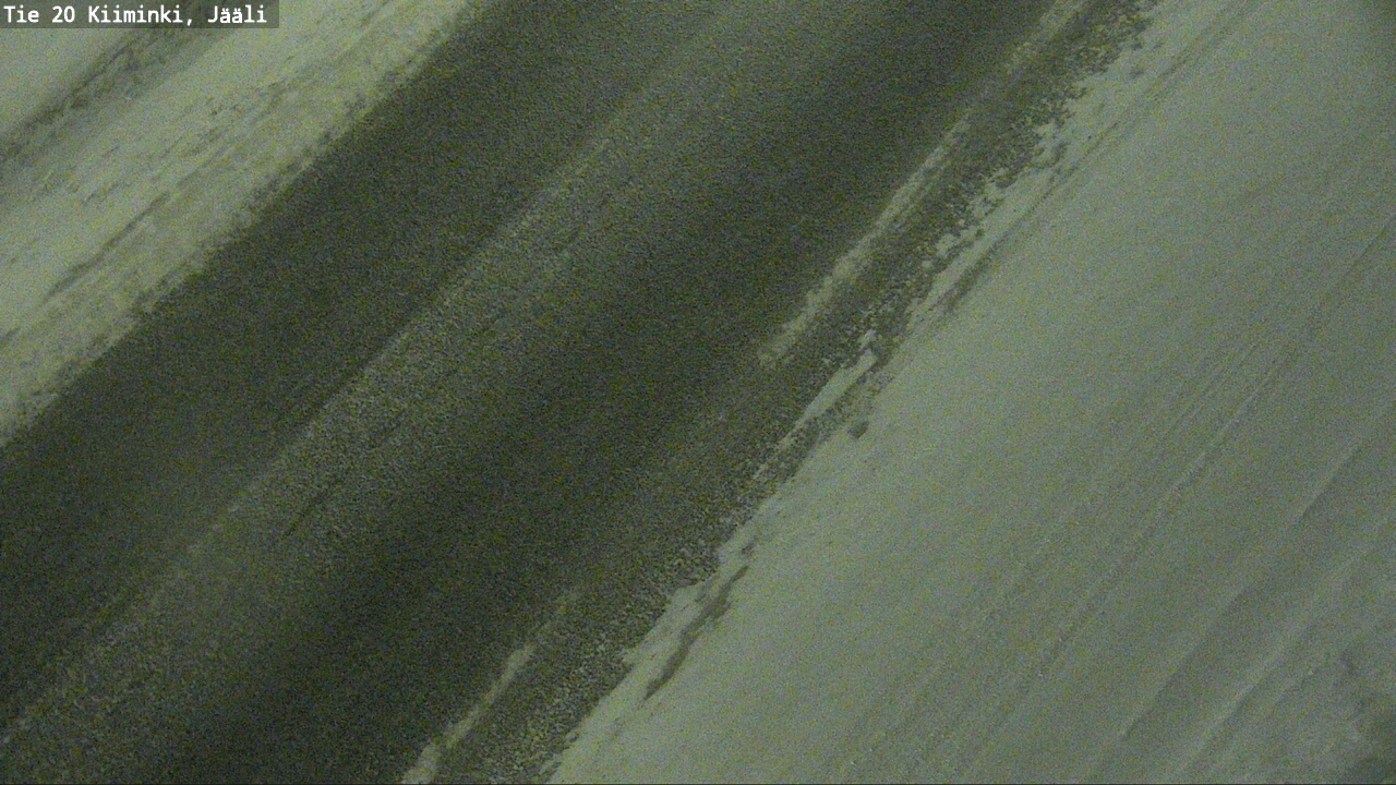 Weather Camera Image Road 20 Oulu Kiiminki, Jääli, Oulu, Pohjois-Pohjanmaa