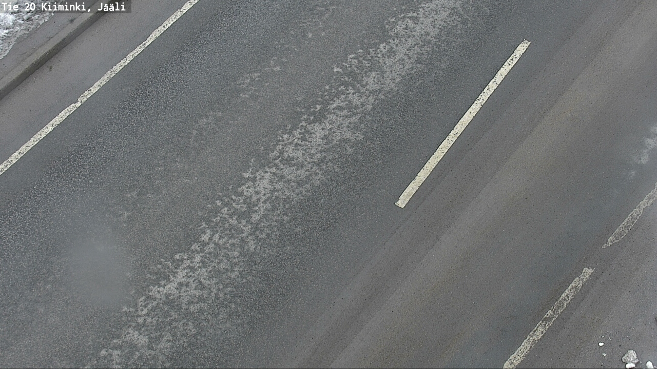 Weather Camera Image Väg 20 Uleåborg Kiiminki, Jääli, Oulu, Pohjois-Pohjanmaa
