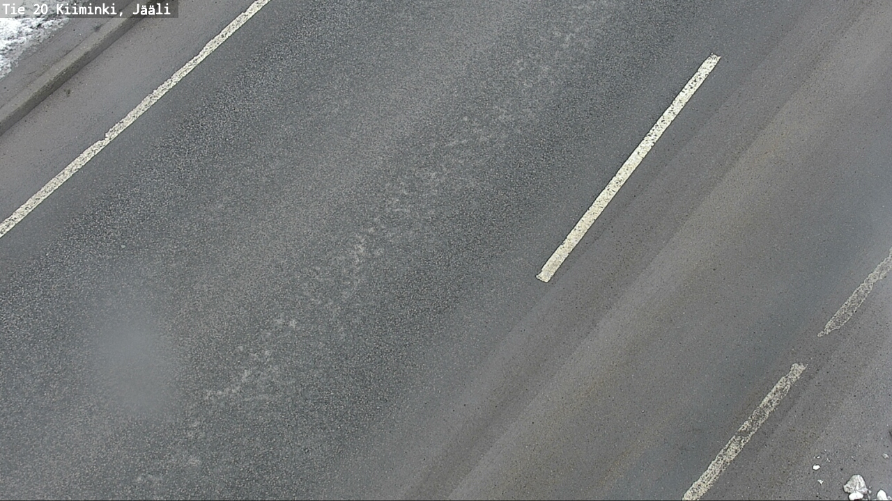 Weather Camera Image Väg 20 Uleåborg Kiiminki, Jääli, Oulu, Pohjois-Pohjanmaa