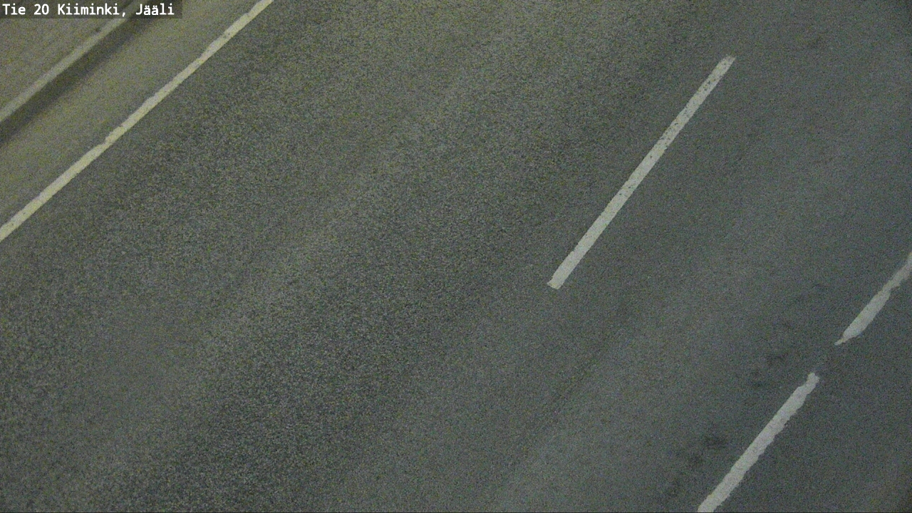Weather Camera Image Road 20 Oulu Kiiminki, Jääli, Oulu, Pohjois-Pohjanmaa