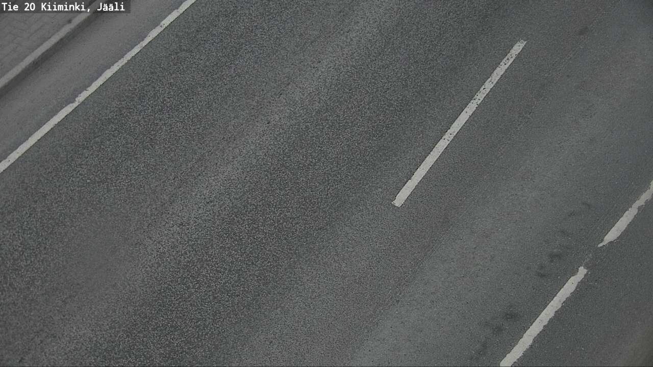Weather Camera Image Road 20 Oulu Kiiminki, Jääli, Oulu, Pohjois-Pohjanmaa