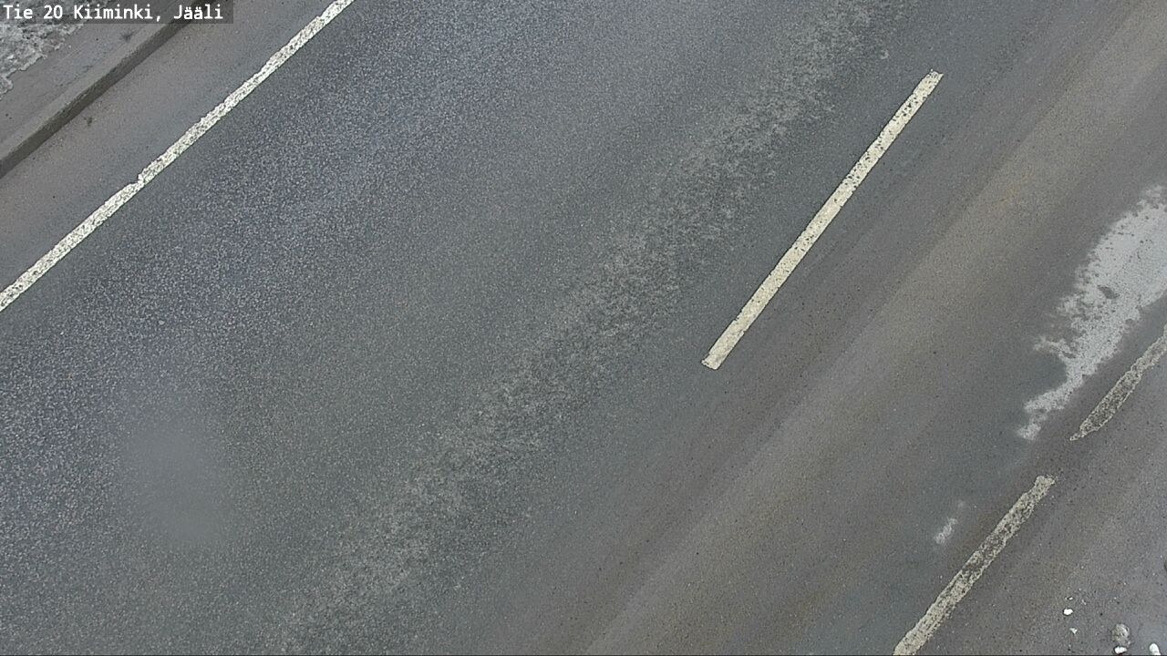 Weather Camera Image Road 20 Oulu Kiiminki, Jääli, Oulu, Pohjois-Pohjanmaa
