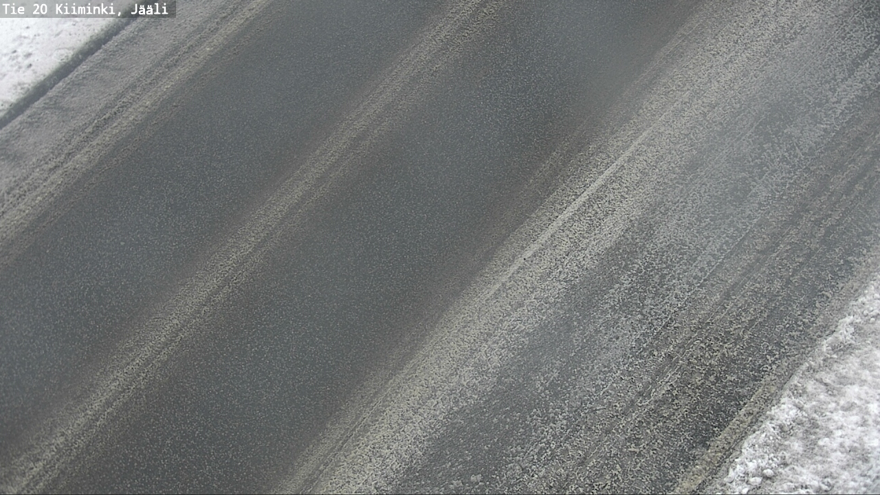 Weather Camera Image Road 20 Oulu Kiiminki, Jääli, Oulu, Pohjois-Pohjanmaa