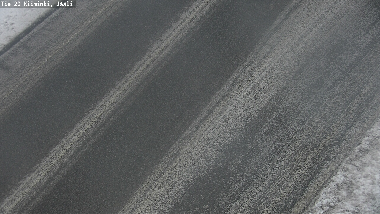 Weather Camera Image Road 20 Oulu Kiiminki, Jääli, Oulu, Pohjois-Pohjanmaa