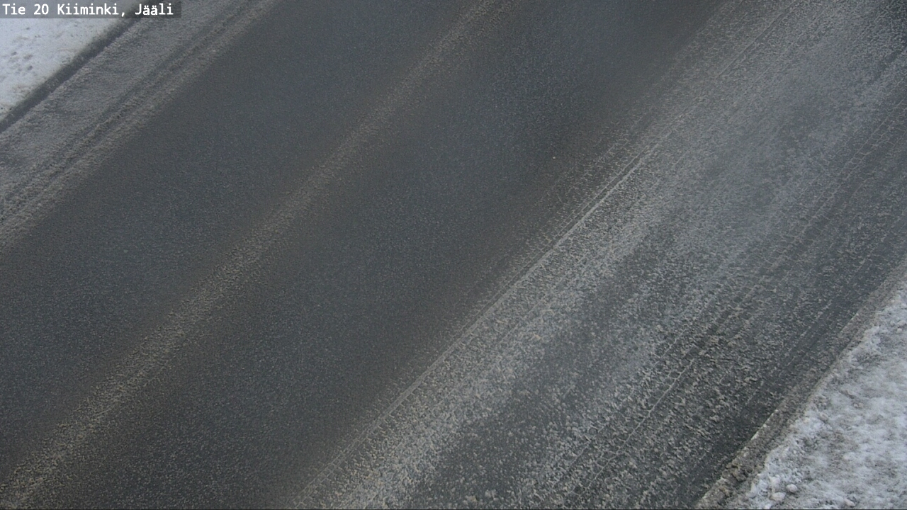 Weather Camera Image Road 20 Oulu Kiiminki, Jääli, Oulu, Pohjois-Pohjanmaa
