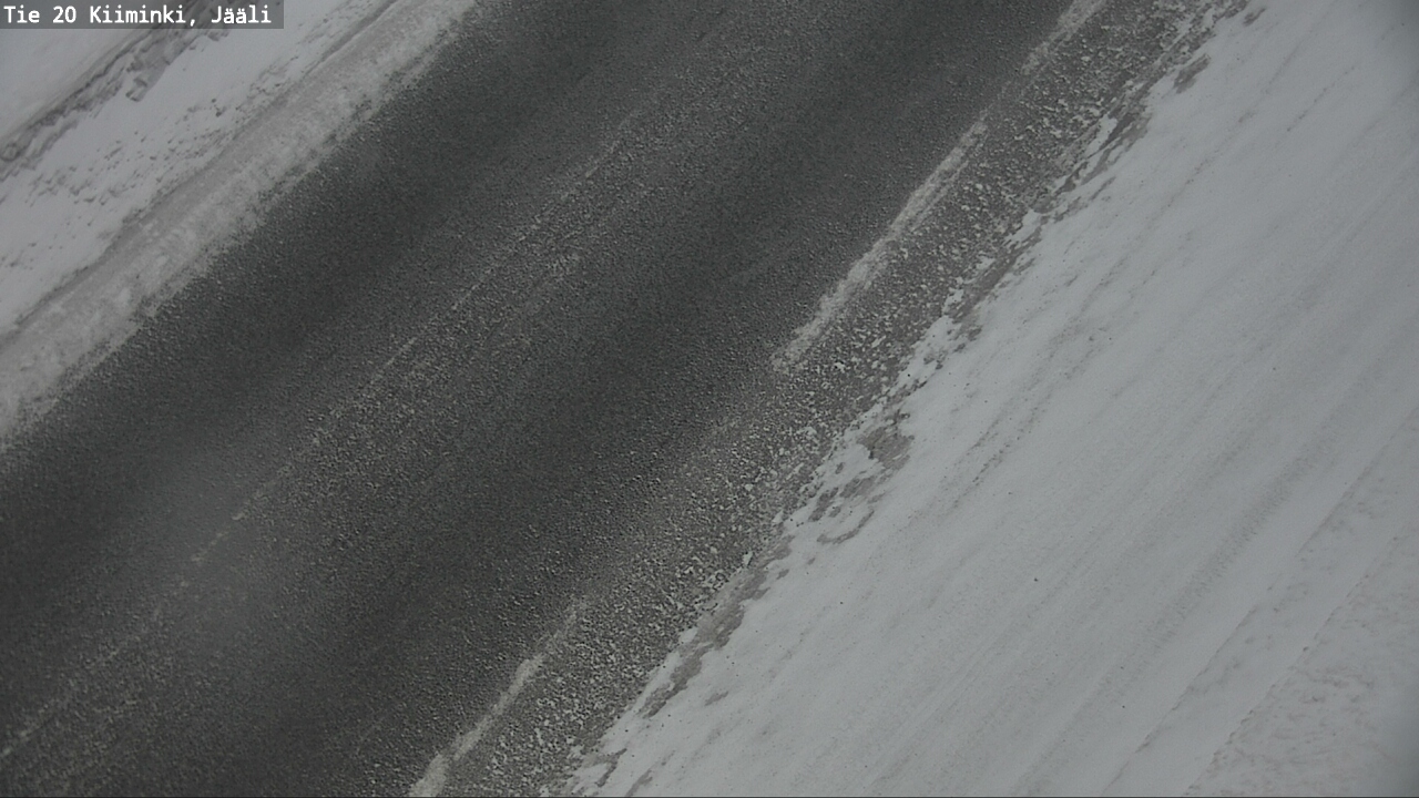 Weather Camera Image Road 20 Oulu Kiiminki, Jääli, Oulu, Pohjois-Pohjanmaa