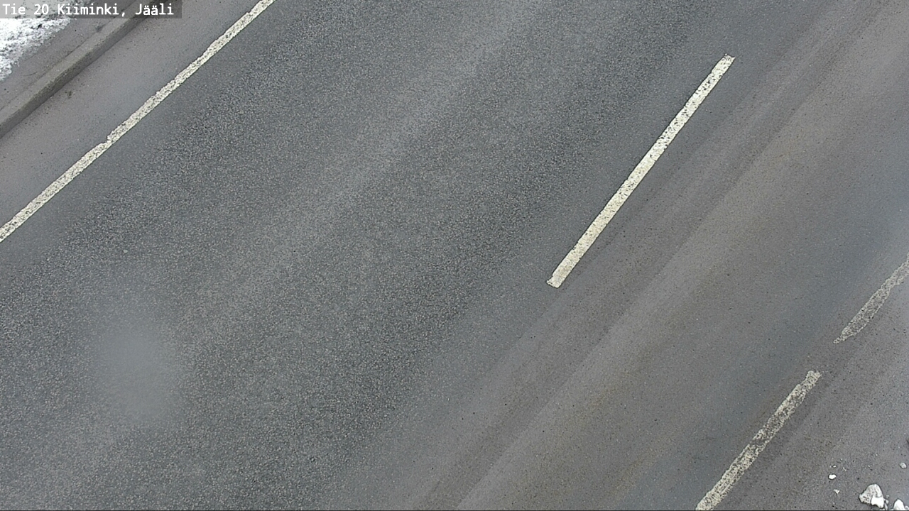 Weather Camera Image Väg 20 Uleåborg Kiiminki, Jääli, Oulu, Pohjois-Pohjanmaa
