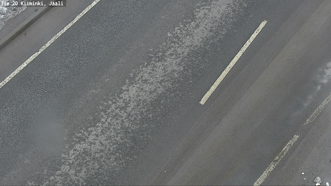 Weather Camera Image Väg 20 Uleåborg Kiiminki, Jääli, Oulu, Pohjois-Pohjanmaa