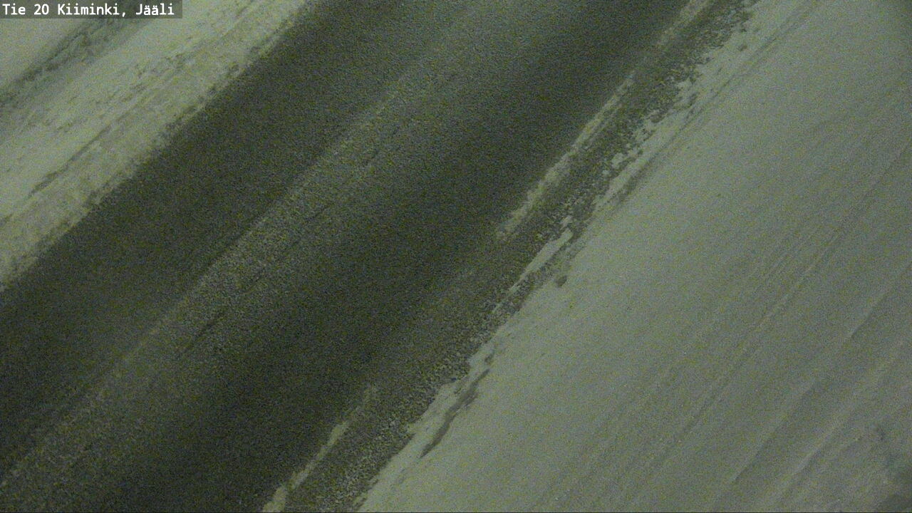 Weather Camera Image Road 20 Oulu Kiiminki, Jääli, Oulu, Pohjois-Pohjanmaa