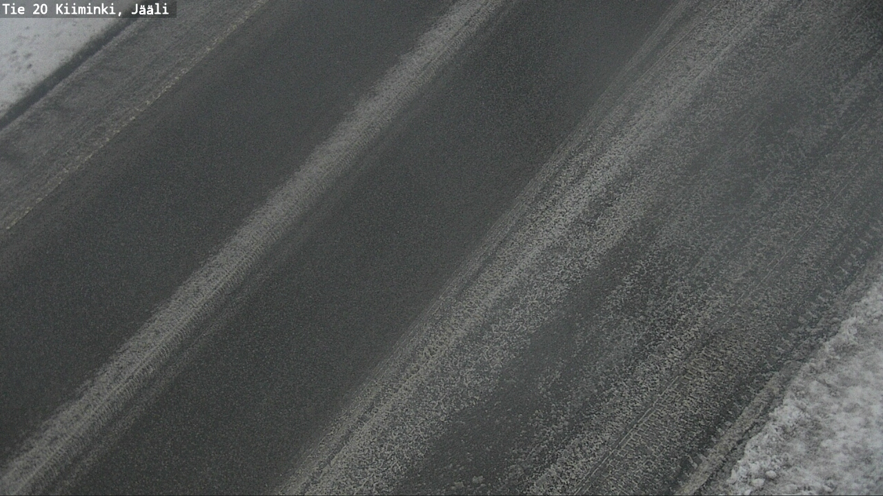 Weather Camera Image Road 20 Oulu Kiiminki, Jääli, Oulu, Pohjois-Pohjanmaa