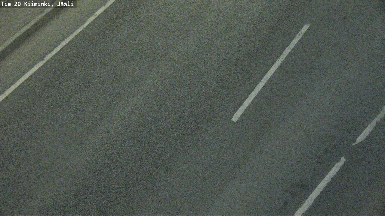 Weather Camera Image Road 20 Oulu Kiiminki, Jääli, Oulu, Pohjois-Pohjanmaa