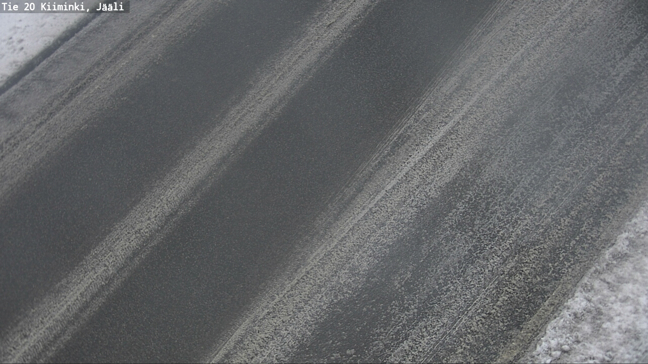 Weather Camera Image Road 20 Oulu Kiiminki, Jääli, Oulu, Pohjois-Pohjanmaa