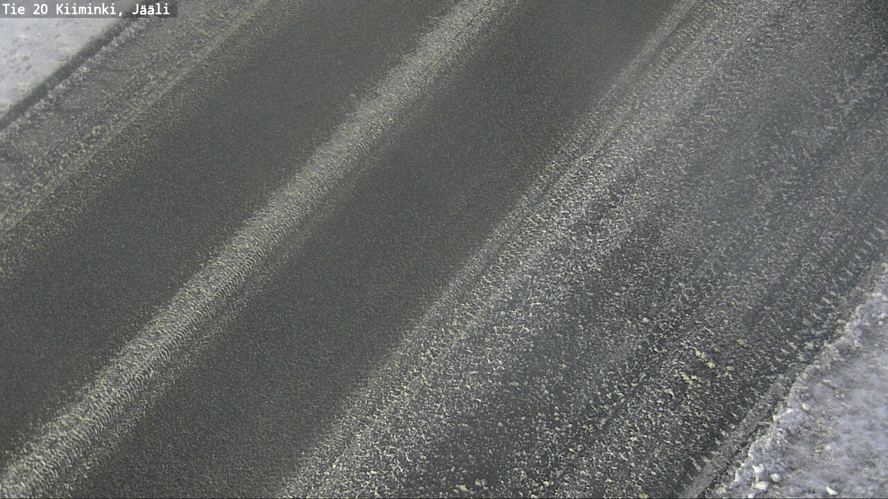 Weather Camera Image Road 20 Oulu Kiiminki, Jääli, Oulu, Pohjois-Pohjanmaa