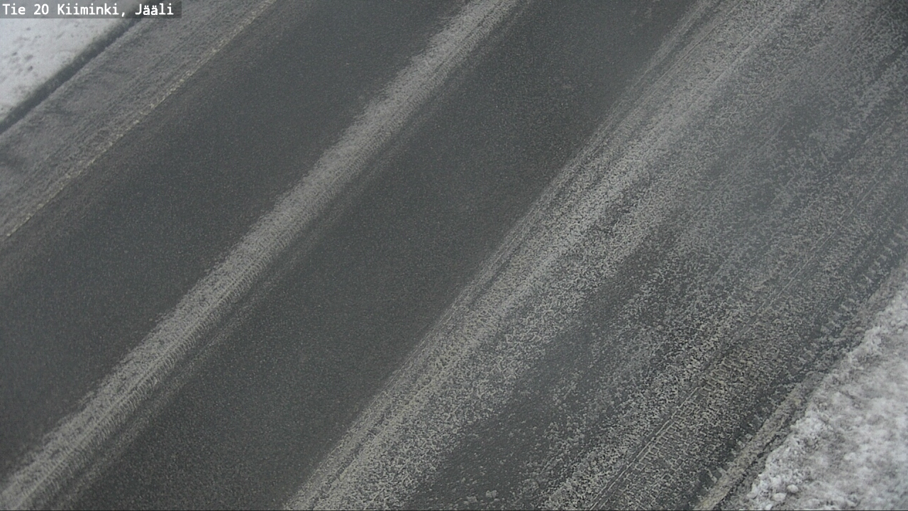 Weather Camera Image Road 20 Oulu Kiiminki, Jääli, Oulu, Pohjois-Pohjanmaa