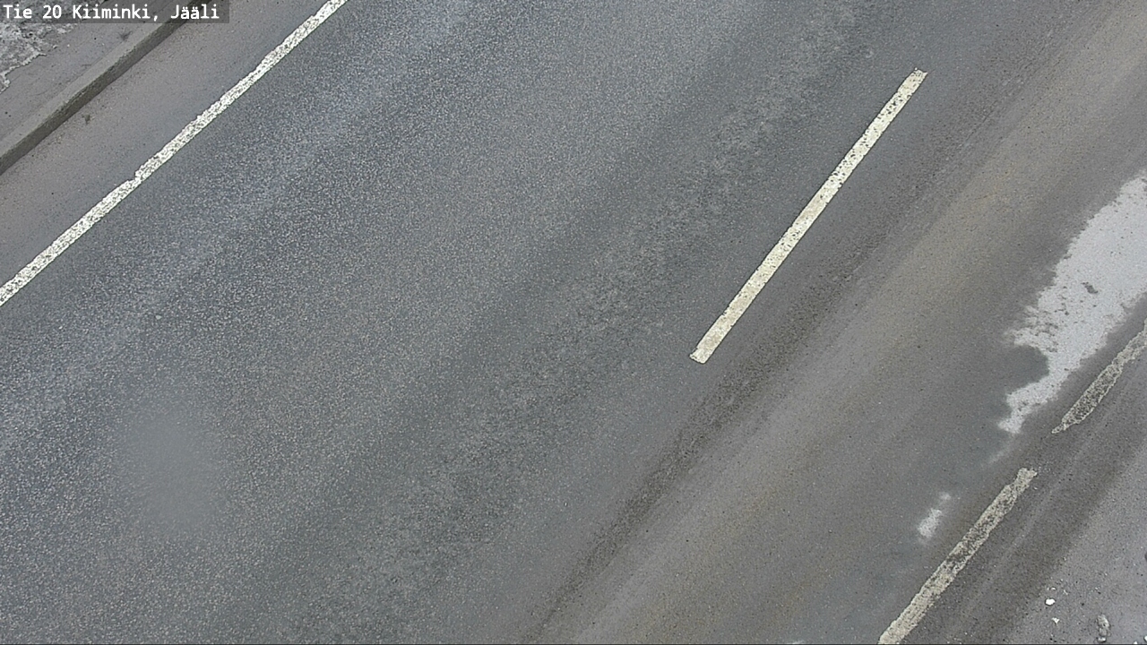 Weather Camera Image Road 20 Oulu Kiiminki, Jääli, Oulu, Pohjois-Pohjanmaa