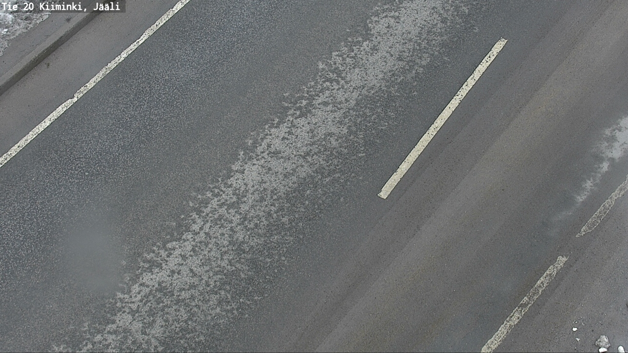 Weather Camera Image Väg 20 Uleåborg Kiiminki, Jääli, Oulu, Pohjois-Pohjanmaa