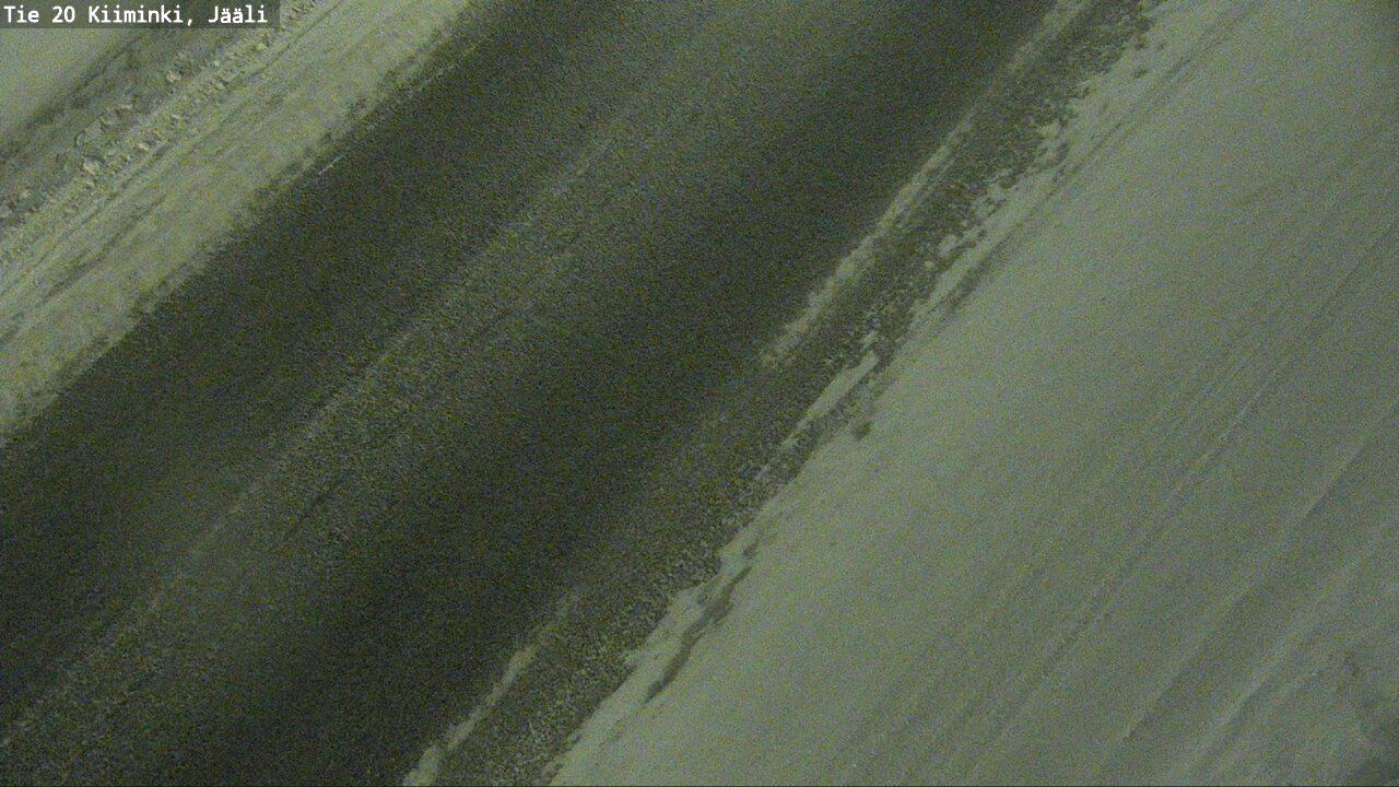 Weather Camera Image Road 20 Oulu Kiiminki, Jääli, Oulu, Pohjois-Pohjanmaa