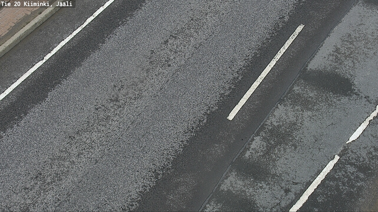 Weather Camera Image Väg 20 Uleåborg Kiiminki, Jääli, Oulu, Pohjois-Pohjanmaa